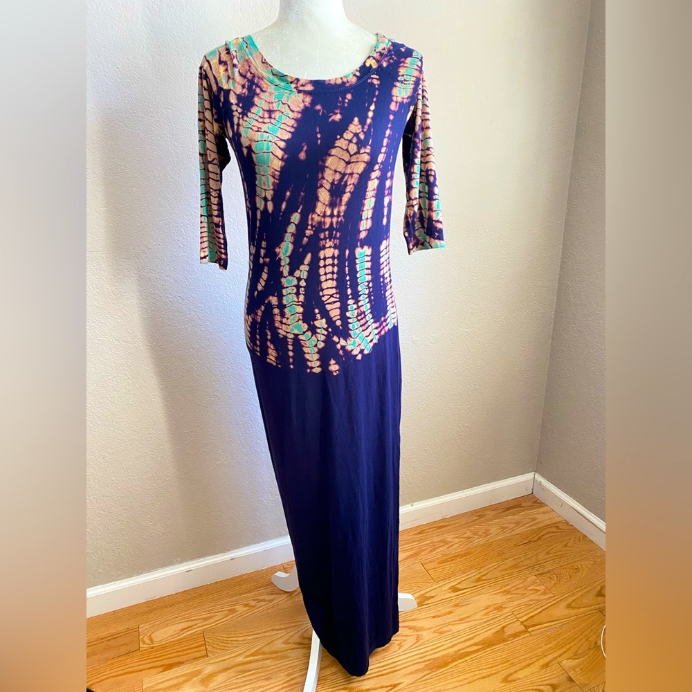 Gypsy 05 Tie Dye stretch maxi dress